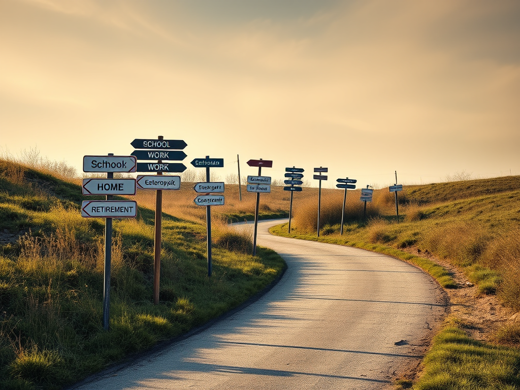 Het standaard levenspad